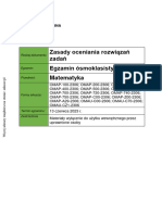 Matematyka 2023 Czerwiec Egzamin Osmoklasisty Dodatkowy Odpowiedzi