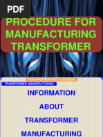 Transformer Manufacturing Process Flowchart | PDF | Transformer ...