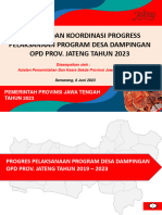 Materi Rakor Evaluasi Dan Progress Desa Dampingan (8 Juni 2023 16.00 WIB) - Rev Bu Ass