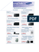 Samsung Lista Preturi 19 - 25 Octombrie 2011