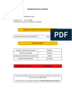 Especificação de Fechamentos