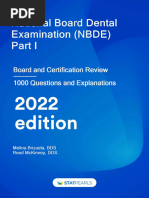 NBDE Part I | PDF | Doctor Of Medicine | Medical School