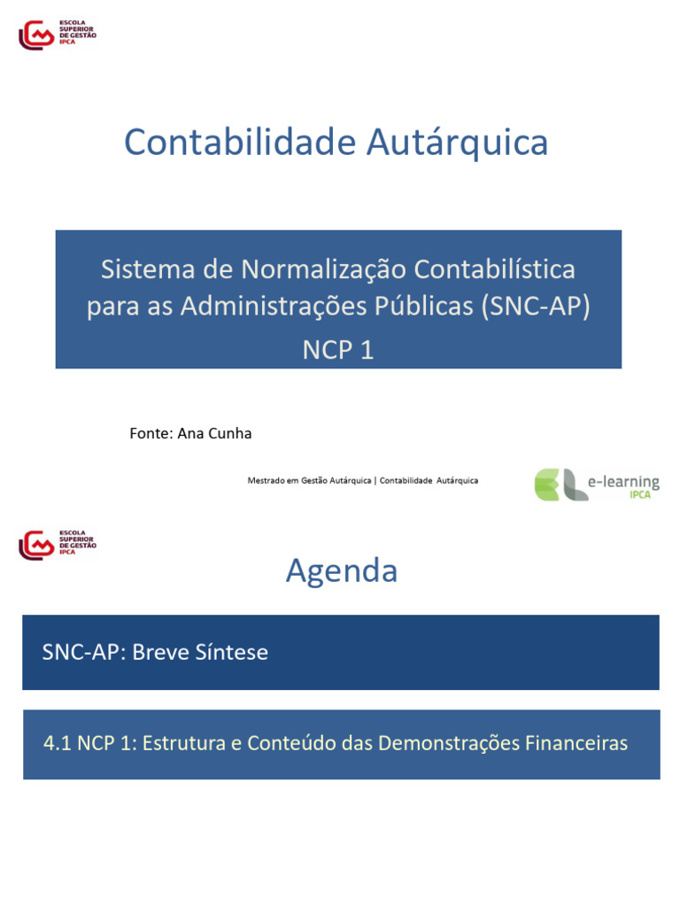 Contabilidade Autárquica e SNC-AP | PDF