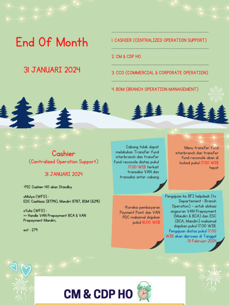 Informasi end of month jan 2024 pdf
