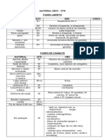 Checklist de Material - Ebcs - CFR - MFDV