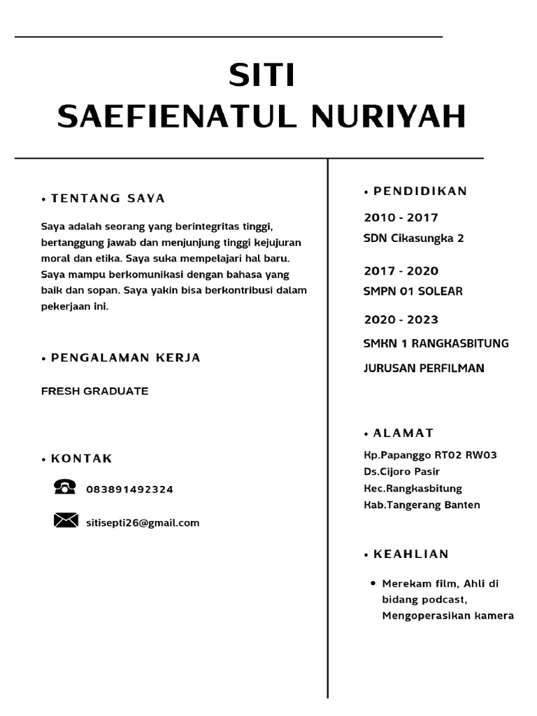 CV Septy | PDF