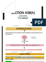 Section 43B (H) Boon Bane