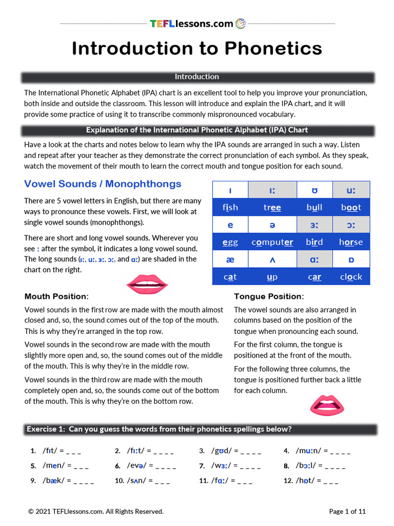 Introduction To Phonetics Student | PDF | Vowel | Linguistics