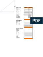 Plan de Medios Diagrama de Gamificando