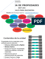 06 - Propiedades de Los Materiales - MET203 - CC - Materiales para Ingenieria