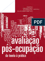 2018 - Avaliação Pós-Ocupação - Na Arquitetura, No Urbanismo e No Design - Da Teoria À Prática