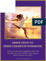 Masterclass Inner Critic To Inner Champion Workbook