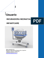 Manual Incubadora Infantcare v012