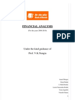 Bank of Baroda Financial Analysis