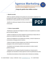 Cahier de Charge CM PDF