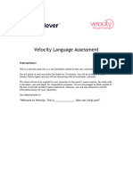 Velocity Frequent Flyer Phone Simulation Guide - For Applicant v2
