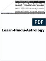 Hindu Astrology Learning English