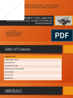 Firefighting Robot Using Arduino With SMS and Call