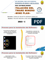 Proceso de Instalación Del MinePlan