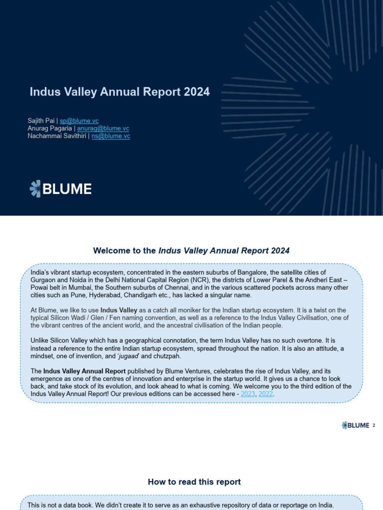 Indus Valley Annual Report 2024 | PDF