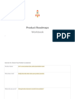 Product Roadmapping - Blank Workbook