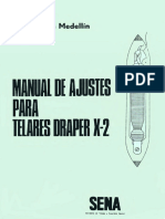 Manual Ajustes Telares Draper X-2