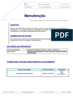 M500I117 Plano de Manutenção