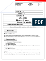 Guia No1 Grado 7 - 1er Periodo - 091907