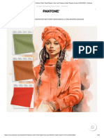 Pantone® Fashion Color Trend Report - New York Fashion Week Outono Inverno 2024 - 2025 - Pantone