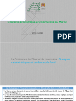 Contexte Économique Et Commercial Au Maroc