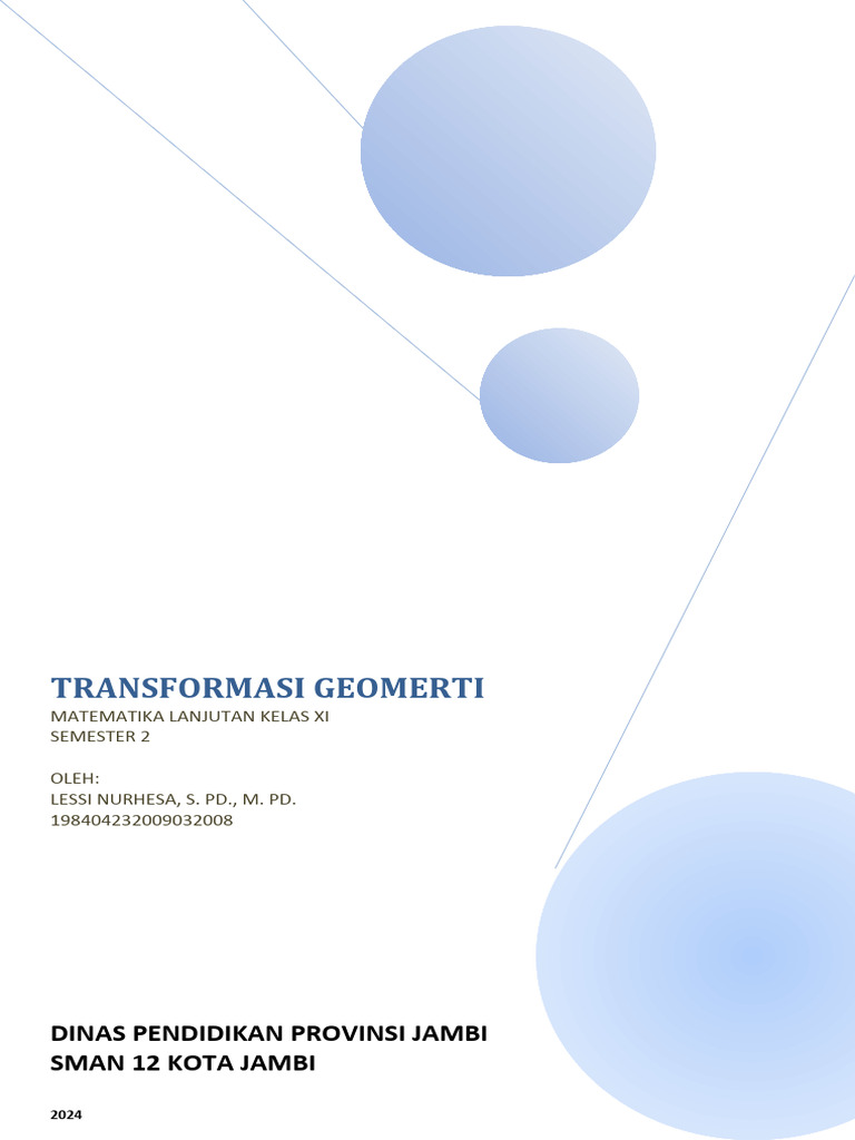Transformasi Geometri Pdf