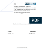 Clasificación Del Sistema Tributario en Bolivia