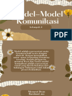 Model Model Komunikasi