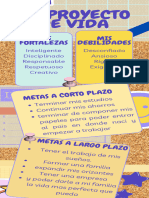 Infografía Proyecto de Vida Colores Pasteles