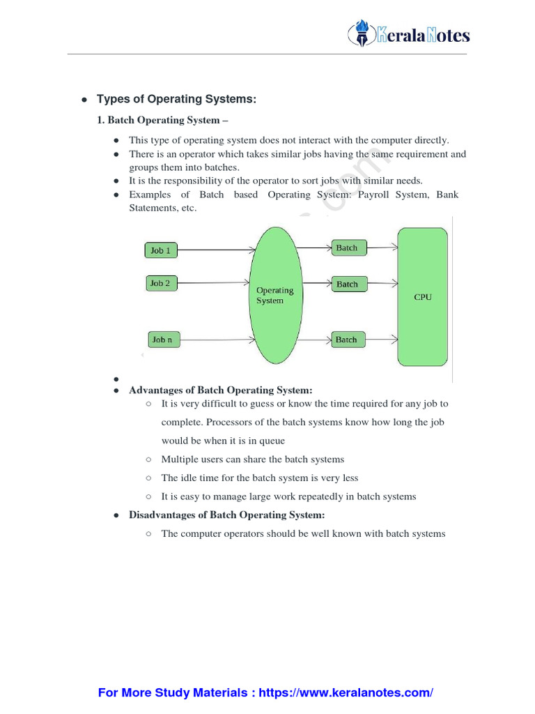 Os Module1 My Notes-Pages-6 | PDF | Operating System | Computer Network