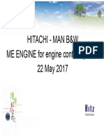 HITACHI - MAN B&W ME Engine For Control System