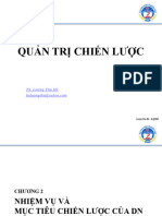 Chuong 2 - Nhiem Vu Va Muc Tieu Chien Luoc Cua DN