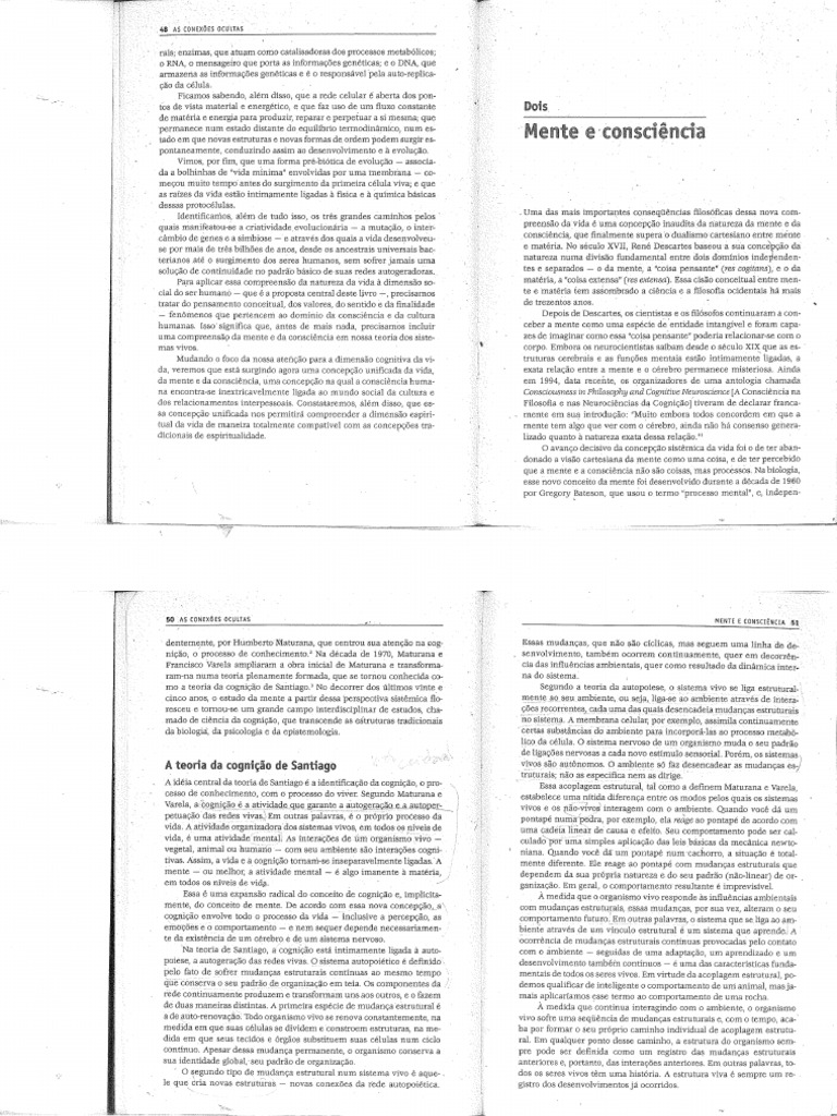 CAPRA - As Conexões Ocultas - Cap 2 e 3 | PDF