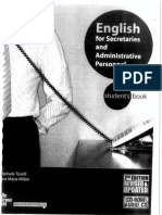 English for secretaries and administrative personnel Student's book