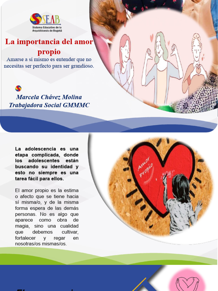 Claves del Amor Propio en la Adolescencia | PDF | Crecimiento personal ...