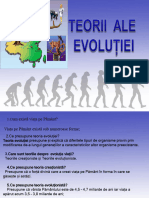 Teorii Ale Evolutiei