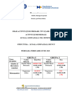 ORAR - Remediale