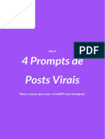Ebook 4 Prompts de Posts Virai