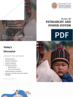 Module #3 Patriarchy and Power System