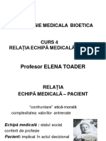 Deontologie Medicala. Bioetica Curs 4