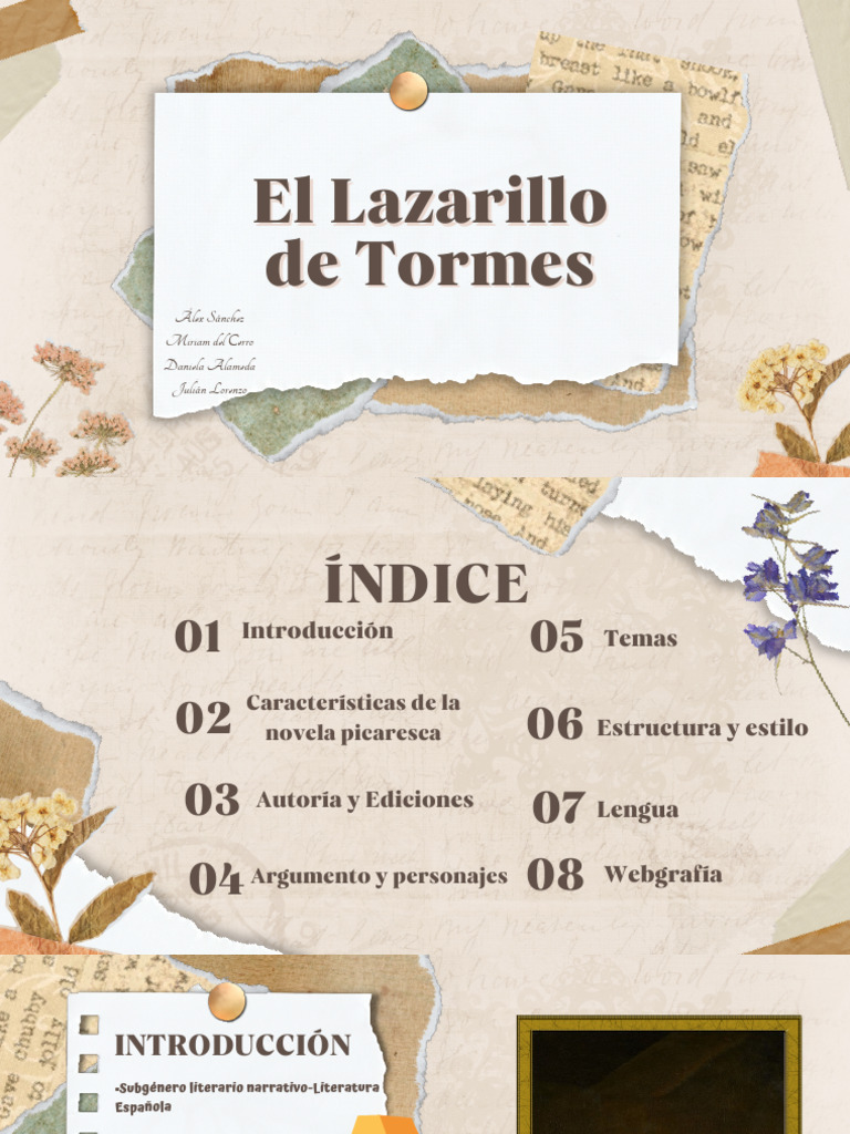 Análisis de El Lazarillo de Tormes | PDF | Literatura española
