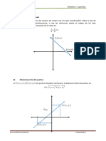 Geometría Analítica ( Distancia, ecuación segmentaria, forma implícita)
