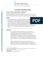 Nascimento Et Al. 2017 A Biologit S Guide To Bayesian Phylogenetic Analysis