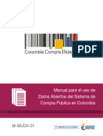 Manual para El Uso de Datos Abiertos Del Sistema de Compra Publica en Colombia PDF