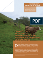 Diagnóstico. Resistencia Antihelmíntica en Nemátodos Parásitos de Rumiantes.